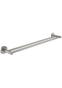 Grohe Essentials Doppel-Badetuchhalter, supersteel (40802DC1)