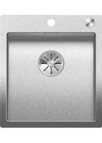 Blanco Claron 400-IF/A Durinox Einbauspüle mit Ablauffernbedienung, Edelstahl Durinox (523392)