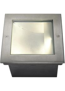 SLV DASAR 225 Outdoor Bodeneinbauleuchte, LED, 3000K, IP67, edelstahl 316, asymmetrisch, 34W (229383)