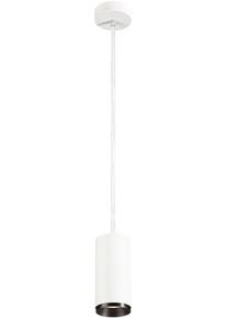 SLV NUMINOS PD DALI M Indoor LED Pendelleuchte 24°, 20,1W, 2125lm, 4000K, weiß/schwarz (1004550)