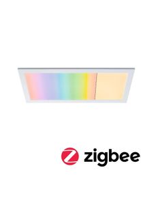 Paulmann Licht Paulmann LED Panel Smart Home Zigbee 3.0 Amaris eckig 595x295mm 22W 1800lm RGBW, dimmbar, weiß matt (79808)