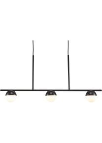 Nordlux Contina 3-Spot Pendelleuchte, 5 Watt, G9, schwarz (2010953003)