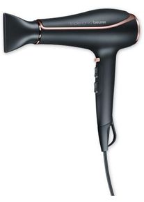 Beurer HC 80 Haartrockner, 2200W, 3 Heizstufen, 2 Aufsätze, schwarz (59115)