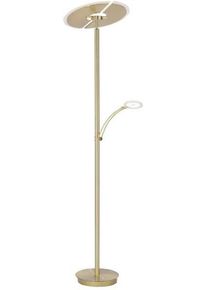 Paul Neuhaus LED Stehleuchte, 48W, 6720lm, messing matt (673-60)