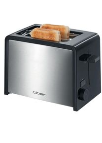 Cloer 3210 2-Scheiben-Toaster, 825W, schwarz-edelstahl