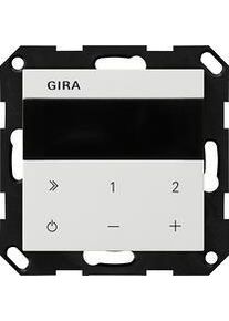 GIRA 232027 Unterputz-Radio IP, Internetradio, Reinweiß Seidenmatt