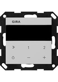 GIRA 2320015 Unterputz-Radio IP, Internetfähig, Grau Matt