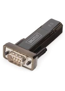 Assmann DA-70156 USB 2.0 zu seriell Konverter DSUB 9M inkl.USB A Kabel 80cm