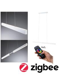 Paulmann Licht Paulmann LED Pendelleuchte Smart Home Zigbee 3.0 Aptare 2700K 2.050lm / 2.050lm 2x18 / 1x18W Weiß matt dimmbar (79889)