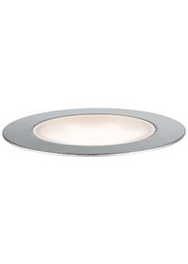 Paulmann Licht Paulmann Plug & Shine LED Bodeneinbauleuchte Floor Eco Einzelspot IP67 3000K 2W, silber (93953)