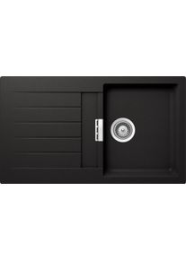 Schock Primus D-100-U Granitspüle mit Ablauffernbedienung, Cristalite, reversibel, nero (PRID100UGNE)