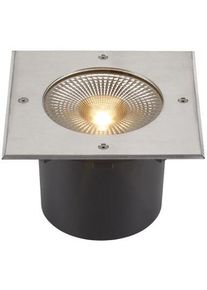 SLV ROCCI 200 Outdoor Bodeneinbauleuchte, LED, 3000K, IP67, eckig, edelstahl 316 (1006105)