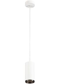SLV NUMINOS PD PHASE M Indoor LED Pendelleuchte 2700K 24°, 20,1W, 1925lm, 2700K, weiß/schwarz (1004246)