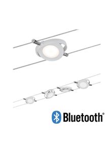 Paulmann Licht Paulmann LED Seilsystem Smart Home Bluetooth RoundMac Basisset 4x200lm 4x4W Tunable White dimmbar 230/12V, weiß matt (50107)
