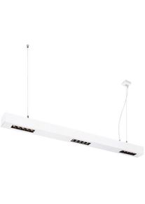 SLV Q-LINE PD LED Indoor Pendelleuchte, 1m, BAP, weiß, 3000K (1000926)
