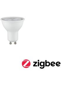 Paulmann Licht Paulmann Smart Home Zigbee Standard 230V LED Reflektor GU10 330lm 4,9W 2700K, dimmbar, matt (50128)