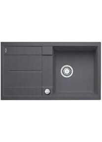 Blanco Metra 5 S Granitspüle mit Ablauffernbedienung, reversibel, felsgrau (518871)