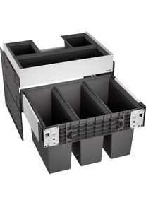 Blanco Select II 60/3 Orga Abfallsammler, 3x 15L Eimer, grau (526209)