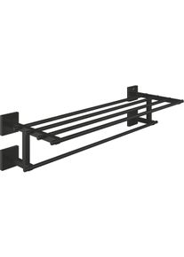 Grohe Start Cube Multi-Handtuchhalter, 600 mm, Quickfix, mattschwarz (410992430)