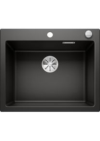 Blanco Pleon 6 Granitspüle mit Ablauffernbedienung, schwarz (525954)