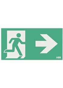 ABB PF800 22M/R Movion Pikto Notausgang, 22m, Pfeil Rechts (7TCA307030R0136)