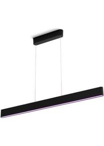 PHILIPS Hue Ensis LED Pendelleuchte, 79W, 5500lm, 4000K, schwarz (929003052501)