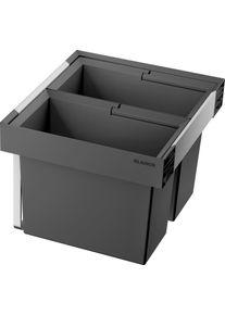 Blanco Flexon II Low 60/2, Abfallsammler, 1x30 l, 1x19 l, schwarz (526641)