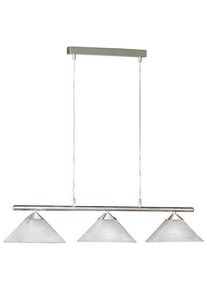 Fischer und Honsel Fischer & Honsel Tres Pendelleuchte, E27, 46W, alabasterfarbig/weiß (60043)