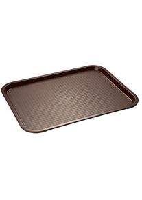 APS Fast Food-Tablett, 41x31cm, braun