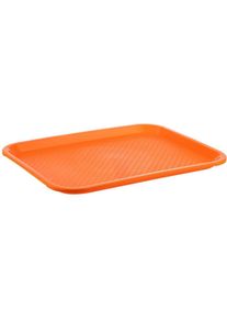 APS Fast Food Tablett, 35x27x2cm, orange