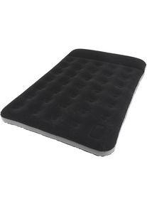 Outwell Classic Luftbett mit Kissen & Pumpe Double, 185x135x18/28cm, schwarz/grau