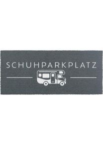 Lako Fu&szlig;matte Schuhparkplatz, 75x33cm, Motiv Alkoven
