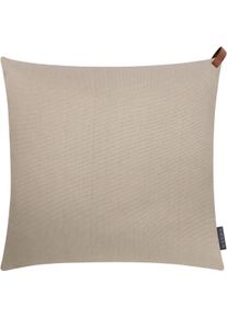 MAGMA Heimtex Korfu Kissenh&uuml;lle, 50x50cm, taupe
