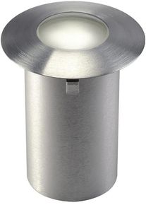 SLV TRAIL-LITE 60 Outdoor Bodeneinbauleuchte, LED, 3000K, IP65, edelstahl 316, Glaseinsatz satiniert (227462)