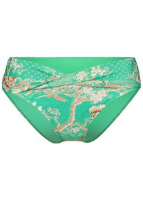 Seafolly Women's Eden Twist Band Mini Hipster Pant Bikini bottom Women (34, turquoise)