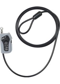 Abus Combiloop 205/200 Kabelschloss, schwarz