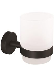 Tesa Moon Zahnputzbecher, schwarz