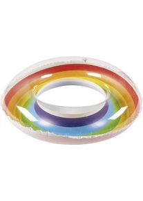 Happy People Rainbow Schwimmring, Ø77cm, bunt