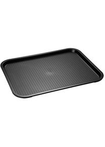 APS Fast Food-Tablett, 41x31cm, schwarz