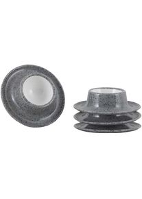 Gimex Solid Line Eierbecherset, 4er Set, granite