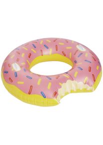 Happy People Donut Schwimmring XXL, mit Handgriffen, bunt