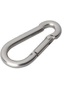 Pro Plus Karabiner, Edelstahl, 8x80mm