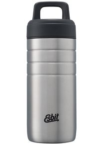 Esbit Majoris Thermobecher mit Isolierverschluss, Edelstahl, 0,45L, silber