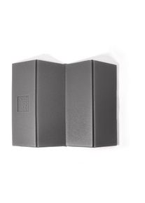 BasicNature Falt-Sitzkissen, 40x30cm, anthrazit