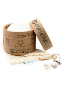 Chinchilla Abschminkpads, waschbar, 10 Stück