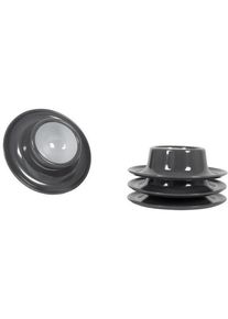 Gimex Vivid Line Eierbecher, 4er Set, grau/anthrazit
