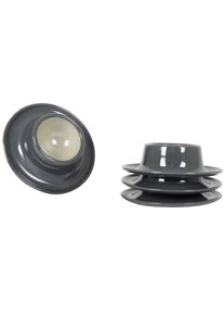 Gimex Vivid Line Eierbecher, 4er Set, grau/grün