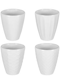 Gimex Royal Line Eierbecher, hoch, ivory, 4er Set