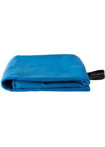 BasicNature Velour Handtuch, 60x120cm, blau