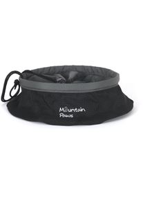 Mountain Paws Futternapf, faltbar, schwarz